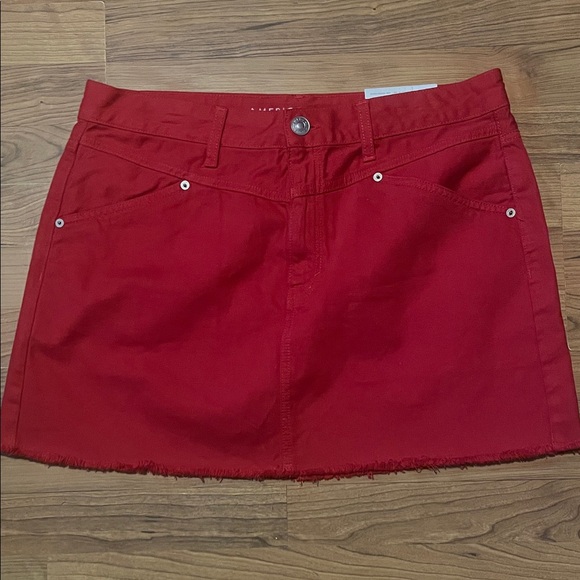 American Eagle Outfitters Hi-Rise Festival Mini Skirt Size 14 - Picture 1 of 6